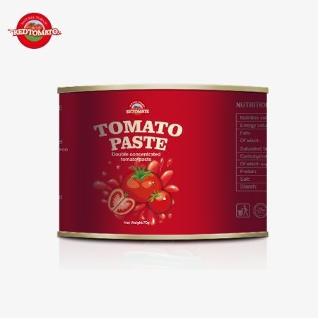 70g کنسرت پاست گوجه فرنگی با یک پوشش آسان برای کاربران پیشرفته طراحی شده است
