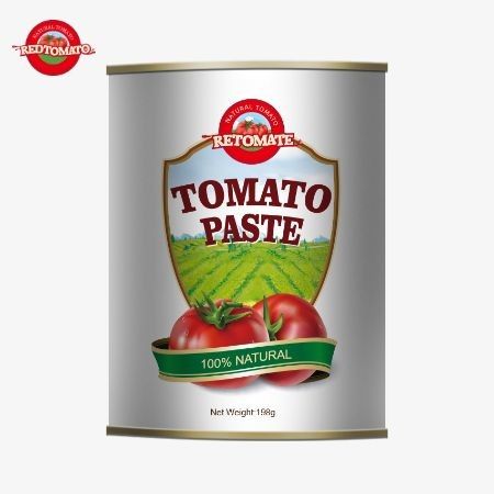 کاست گوجه فرنگی کنسرو شده 198 گرم مطابق با استانداردهای ISO HACCP و BRC و همچنین FDA است