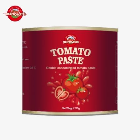 210 گرام آجیل گوجه فرنگی کنسرو شده با استانداردهای تولید تنظیم شده توسط ISO HACCP BRC و FDA مطابقت دارد