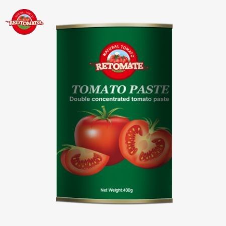 400 گرم خمیر گوجه فرنگی با استانداردهای تولید تنظیم شده توسط ISO HACCP BRC و دستورالعمل های FDA مطابقت دارد