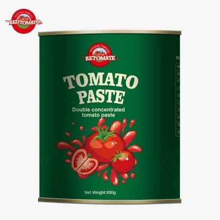 800 گرام پسته گوجه فرنگی کنسرو شده به شدت با طیف گسترده ای از استانداردهای بین المللی کیفیت و ایمنی مطابقت دارد