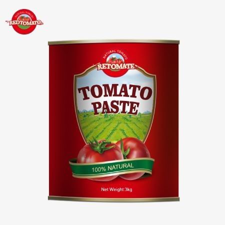 خمیر گوجه فرنگی کنسرو شده 3 کیلوگرم ما با استانداردهای تولید ISO، HACCP BRC و FDA مطابقت دارد