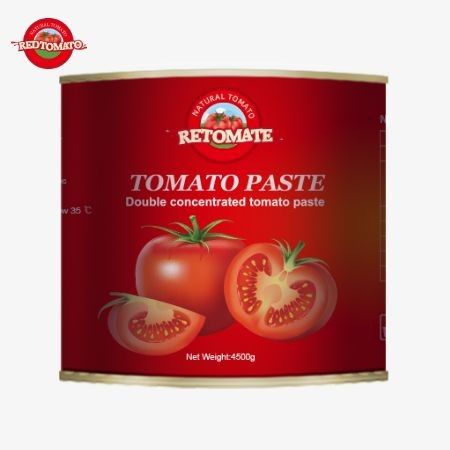 خمیر گوجه فرنگی با کیفیت عالی برای سال 2024 بسته بندی شده در کیسه های بزرگ 4500 گرم هر کدام با غلظت 28-30 بریکس