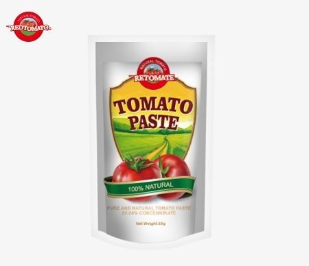 پاکت 50 گرم پاست گوجه فرنگی با استانداردهای ISO HACCP و BRC مطابقت دارد که رعایت قیمت کارخانه را تضمین می کند