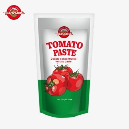200 گرمی پسته گوجه فرنگی با استانداردهای ISO HACCP و BRC مطابقت دارد