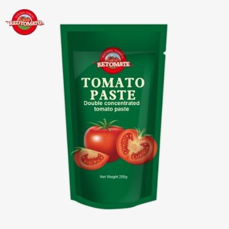 200 گرمي از پاست گوجه فرنگی با استانداردهای ISO HACCP و BRC مطابقت دارد