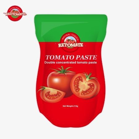 توليد پاست گوجه فرنگي 210 گرمي مطابق با استانداردهاي توليد ISO HACCP BRC و FDA