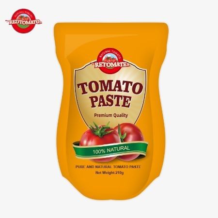 توليد پاست گوجه فرنگي 210 گرمي با استانداردهاي ISO HACCP BRC و FDA مطابقت دارد