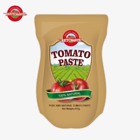 توليد پاست گوجه فرنگي 210 گرمي با استانداردهاي ISO HACCP BRC و FDA مطابقت دارد