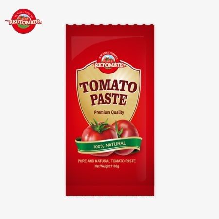 OEM کیسه کوچک گوجه فرنگی کتشاپ 30 گرم طعم شیرین و ترش طعم طبیعی خالص استانداردهای ISO HACCP BRC FDA