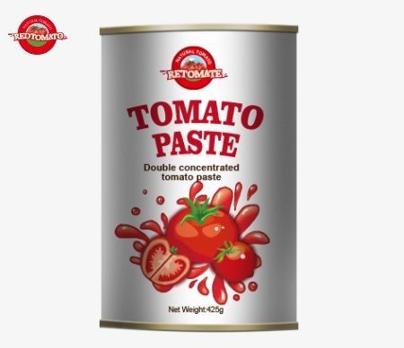 425 گرام خمیر گوجه فرنگی می تواند از بین المللی از جمله توسط ISO HACCP BRC و FDA پیروی کند.