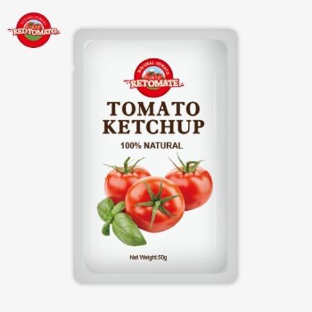 ارائه ی کیسه های 50 گرم کتشاپ با کیفیت بالا و محبوب در سراسر جهان که توسط ISO HACCP و FDA گواهی شده است