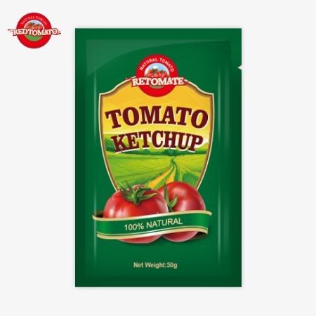 جعبه های 50 گرم کتشاپ از چین، که توسط ISO، HACCP و FDA گواهی شده اند، با قیمت کارخانه در دسترس هستند.