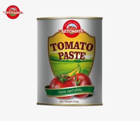 850 گرم خمیر گوجه فرنگی کنسرو شده برای افزایش طعم در سوپ و پخت و پز
