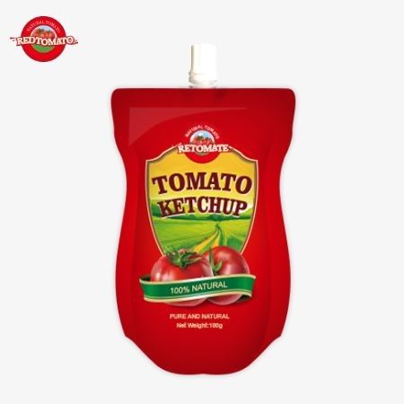 OEM چین قیمت کارخانه 100g شیرین و ترش کتشاپ طبیعی ساکت استانداردهای HACCP