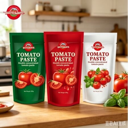 200 گرم پاست گوجه فرنگی با غلظت سه گانه و استانداردهای ISO HACCP BRC