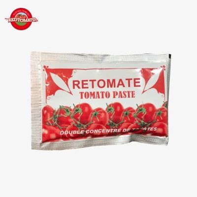 40 گرام خمیر گوجه فرنگی صاف در کیسه - OEM Double Concentrated Tomato Paste تولید کنندگان چینی