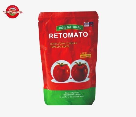 OEM پسته گوجه فرنگی سه گانه متمرکز 100 گرم ساکت ایستاده 30-100٪ خلوص