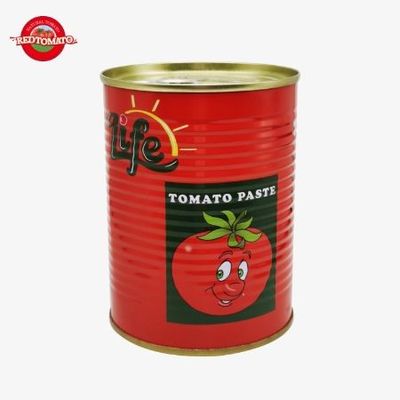 پاست گوجه فرنگی قوطی بسته شده 140 گرم در هر قوطی دو برابر متمرکز