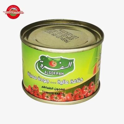 خمیر گوجه فرنگی شیرین و تر 210 گرم با پوشش سخت و آسان