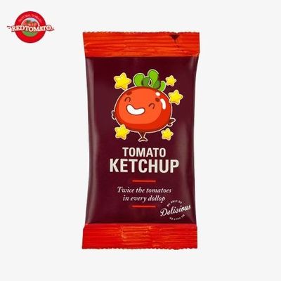 OEM Sachet Ketchup 30g طعم شیرین و ترش طعم طبیعی خالص