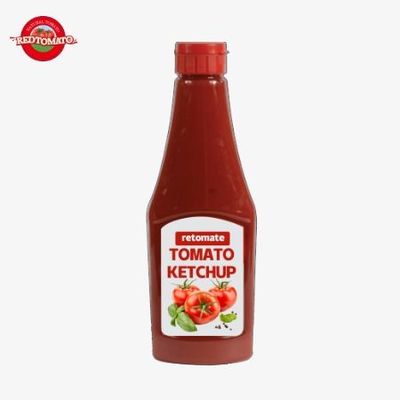 کتشاپ بطری قرمز 600 گرم طعم طبیعی خالص برای هبرگر و ساندویچ