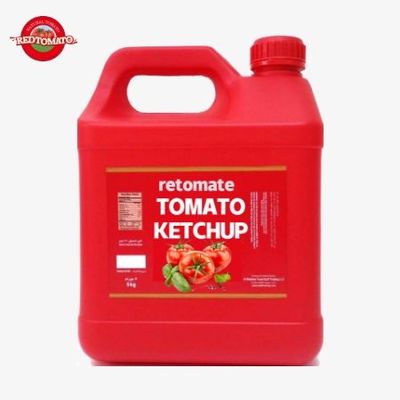 طعم خوشمزه بطری کتشاپ شیرین و ترش طعم طبیعی خالص