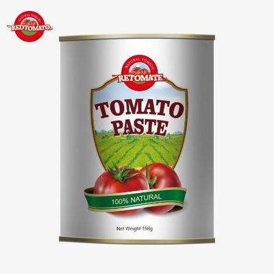 کاست گوجه فرنگی کنسرو شده 198 گرم مطابق با استانداردهای ISO HACCP و BRC و همچنین FDA است
