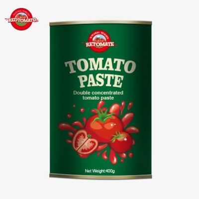 400 گرم خمیر گوجه فرنگی با استاندارد های ISO HACCP BRC و FDA مطابقت دارد