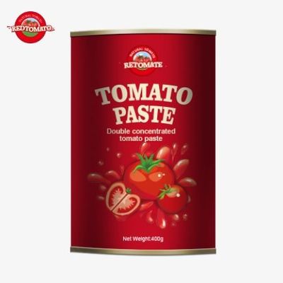 400 گرام پسته گوجه فرنگی کنسرو شده مطابق با استانداردهای تولید سختگیرانه است که توسط دستورالعمل های ISO تأیید شده است.