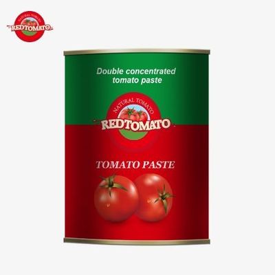 تولید کننده کارخانه 850 گرام قوطی پسته گوجه فرنگی کنسرو شده