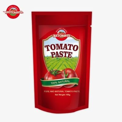 کیفیت خوب کارخانه چین 100 گرمی پسته گوجه فرنگی