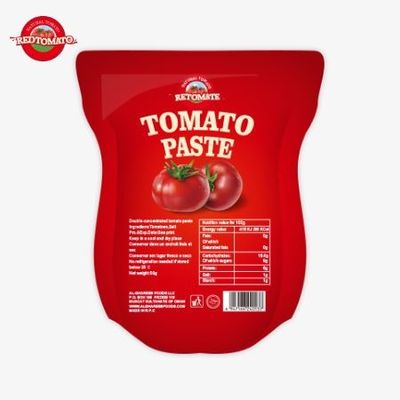 کوله ی بلند 340 گرمی از خمیر گوجه فرنگی با رعایت قیمت های کارخانه ای ISO، HACCP و BRC مطابقت دارد