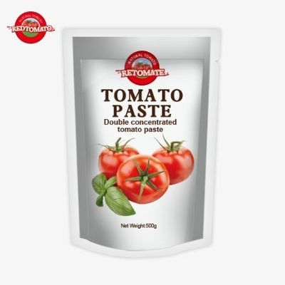 پاکت 500 گرم پاست گوجه فرنگی بسته بندی مناسب و طعم خوشمزه را فراهم می کند
