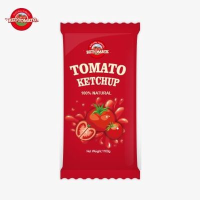10 گرم کیچپ گوجه فرنگی طعم شیرین و غنی با مواد طبیعی را به قیمت کارخانه ارائه می دهد