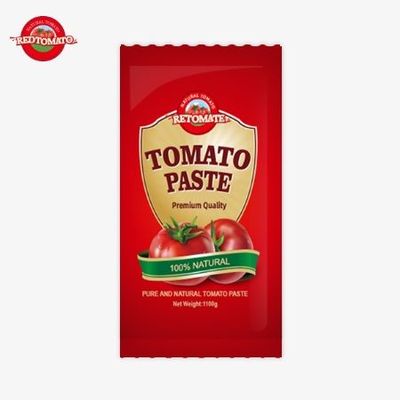 OEM کیسه کوچک گوجه فرنگی کتشاپ 30 گرم طعم شیرین و ترش طعم طبیعی خالص استانداردهای ISO HACCP BRC FDA