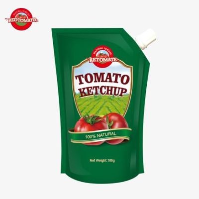 OEM 100g کیتچاپ طبیعی، استانداردهای HACCP FDA، قیمت کارخانه چین