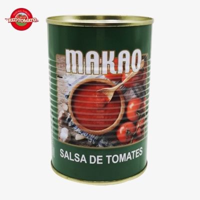 MAKAO 425g سالسا کنسرو شده از گوجه فرنگی Brix9-11%