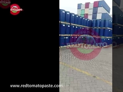 خمیر گوجه فرنگی سرخ گرم 30 تا 32 درصد