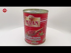 800 گرام Double Concentrate Canned Tomato Paste Brix22-24% مارک قابل تنظیم در دسترس است