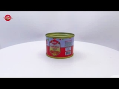 70 گرم رب گوجه فرنگی کنسرو شده، بریکس 28-30٪، نام تجاری و طراحی بسته‌بندی ارائه شود.